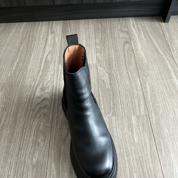 Ganni Black Chunky Chelsea Boots 42 - Picture 8 of 10